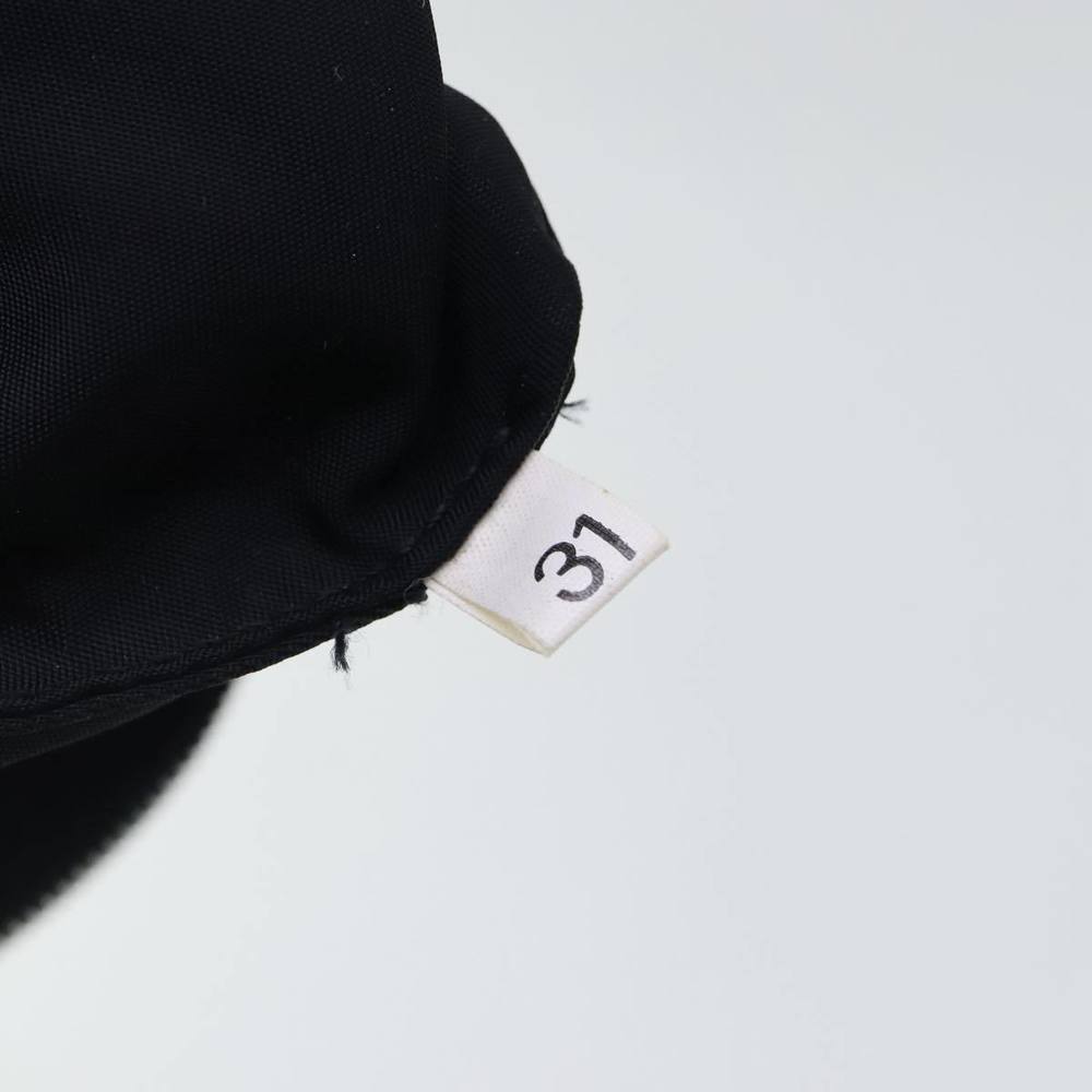 PRADA Accessory Pouch Nylon Black Silver Auth 96593 - Picture 12 of 16